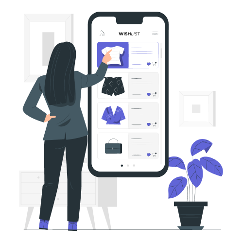Wishlist & Product Comparison Features